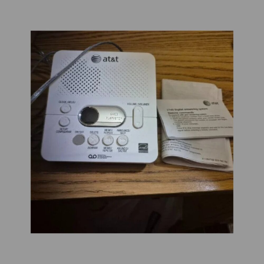 AT&T Digital Answering System Machine